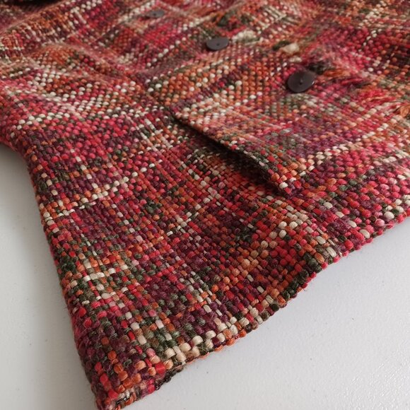 Sigrid Olsen Multicolour Tweed Blazer Jacket - Picture 6 of 16